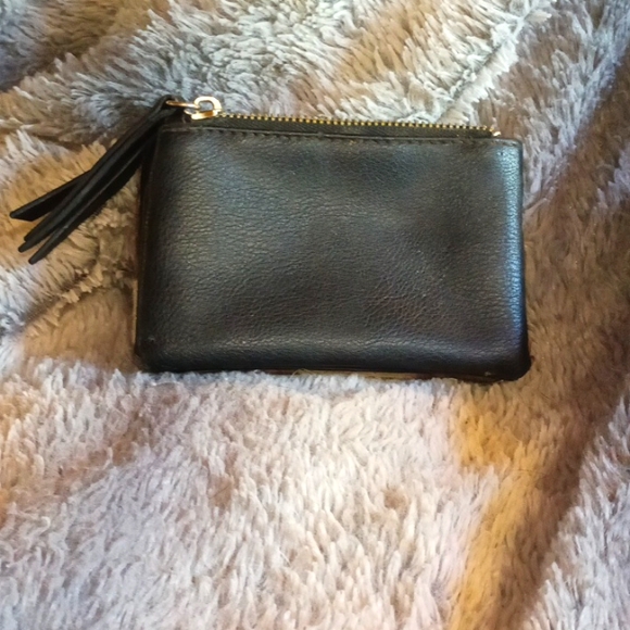 WILD FABLE Cowhide Print Change Purse with Charm - Picture 2 of 4